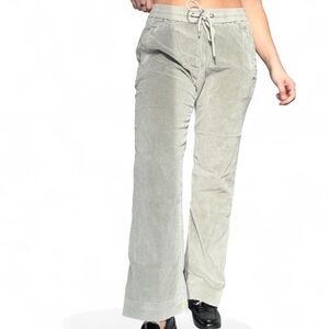 James Perse Corduroy Pull On Pants sage size 2 small